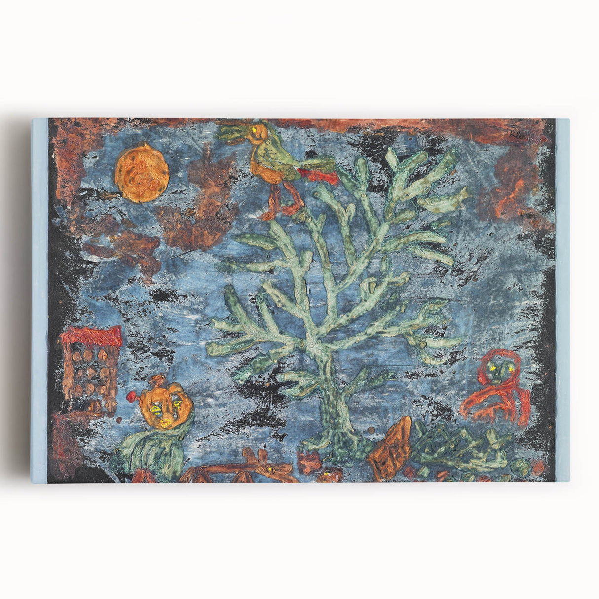 Abstract Modern Art - Enchanted Fairy Tale Scene - Contemporary Wall Decor