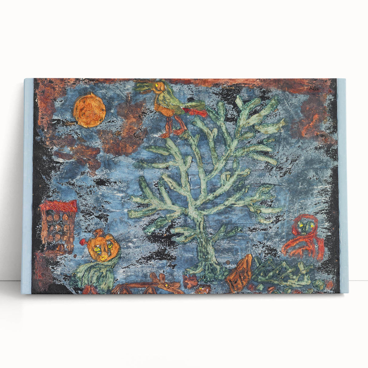 Abstract Modern Art - Enchanted Fairy Tale Scene - Contemporary Wall Decor