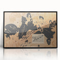 Abstract Modern Art of Musical Harmony – Contemporary Wall Art Print
