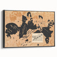 Abstract Modern Art of Musical Harmony – Contemporary Wall Art Print
