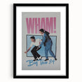 WHAM! Big Tour 1984 Concert Poster - Retro Pop Art