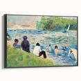 Study of Bathers by Georges Seurat - Modern Art Prints for Wall Decor