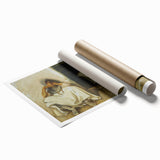 Classic Romantic Paintings: Two Arab Women - Historical Romanticism Canvas