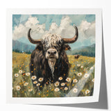 Vibrant glossy photo print mockup showcasing a collection of animal designs, elegantly displayed in a rolled format, perfect for wall decor or art promotions.