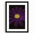 Extra large abstract art print featuring vibrant, colorful florals on textured canvas, ideal for living room decor.