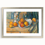 Impressionist Landscape - Sunset Over Hills Wall Art Print