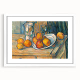 Impressionist Landscape - Sunset Over Hills Wall Art Print