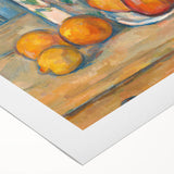 Impressionist Landscape - Sunset Over Hills Wall Art Print