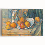 Impressionist Landscape - Sunset Over Hills Wall Art Print