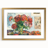 Impressionist Floral Still Life - Vibrant Flower Arrangement Wall Art