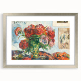 Impressionist Floral Still Life - Vibrant Flower Arrangement Wall Art