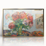 Impressionist Floral Still Life - Vibrant Flower Arrangement Wall Art
