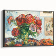 Impressionist Floral Still Life - Vibrant Flower Arrangement Wall Art