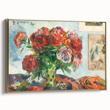 Impressionist Floral Still Life - Vibrant Flower Arrangement Wall Art