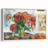 Impressionist Floral Still Life - Vibrant Flower Arrangement Wall Art