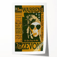 Warren Zevon Acoustic Concert Poster - Ballads Blues & Broadsides