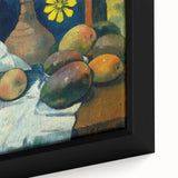Impressionist Still Life - Teapot and Fruit Wall Art Print