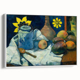 Impressionist Still Life - Teapot and Fruit Wall Art Print