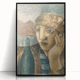 Drunk by Mikuláš Galanda - Abstract Modern Portrait for Wall Decor