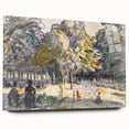 Impressionist Seaside Landscape - Beach and Ocean Wall Art Print