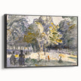 Impressionist Seaside Landscape - Beach and Ocean Wall Art Print
