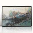 Abstract Modern Art: Drydock Serenity by Piet Mondrian