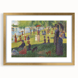 Impressionist Sunset Over Water - Vibrant Sky Wall Art Print