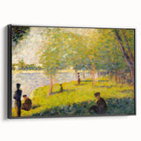 Impressionist Countryside Landscape - Rolling Hills Wall Art Print