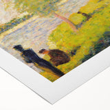 Impressionist Countryside Landscape - Rolling Hills Wall Art Print