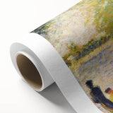 Impressionist Countryside Landscape - Rolling Hills Wall Art Print