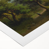 Famous Romantic Era Art: Alpine Landscape - Romanticism Canvas Print