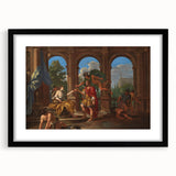 Classic Rococo Art Print – Timeless Antique Design for Home Décor