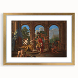 Classic Rococo Art Print – Timeless Antique Design for Home Décor