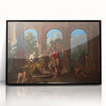 Classic Rococo Art Print – Timeless Antique Design for Home Décor