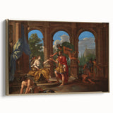 Classic Rococo Art Print – Timeless Antique Design for Home Décor
