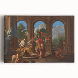 Classic Rococo Art Print – Timeless Antique Design for Home Décor