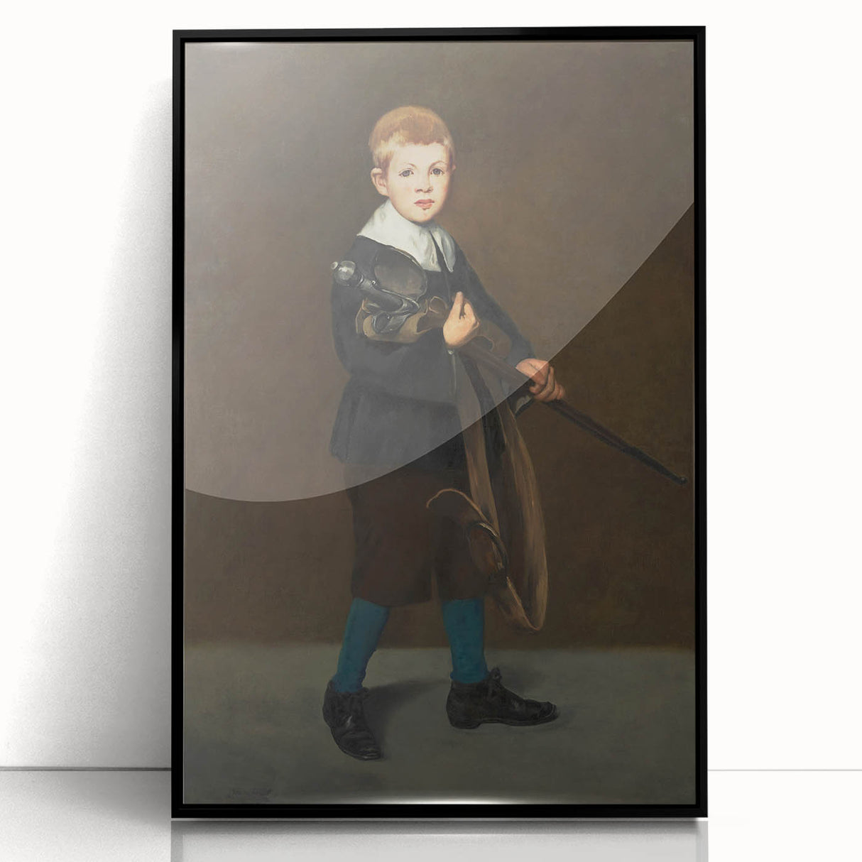 Édouard Manet's Boy with a Sword - Classic Impressionist Portrait Art