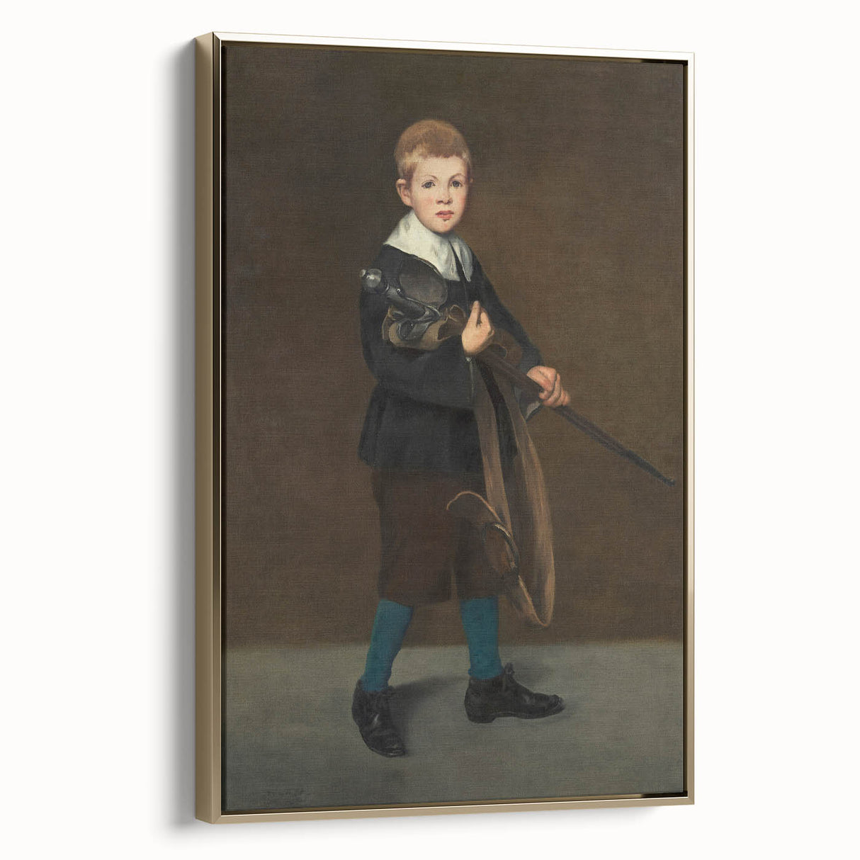 Édouard Manet's Boy with a Sword - Classic Impressionist Portrait Art