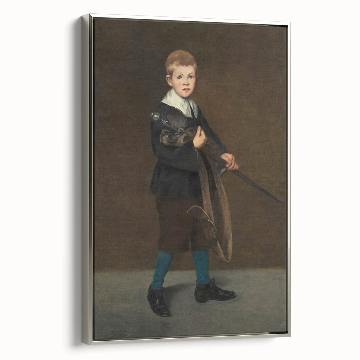 Édouard Manet's Boy with a Sword - Classic Impressionist Portrait Art