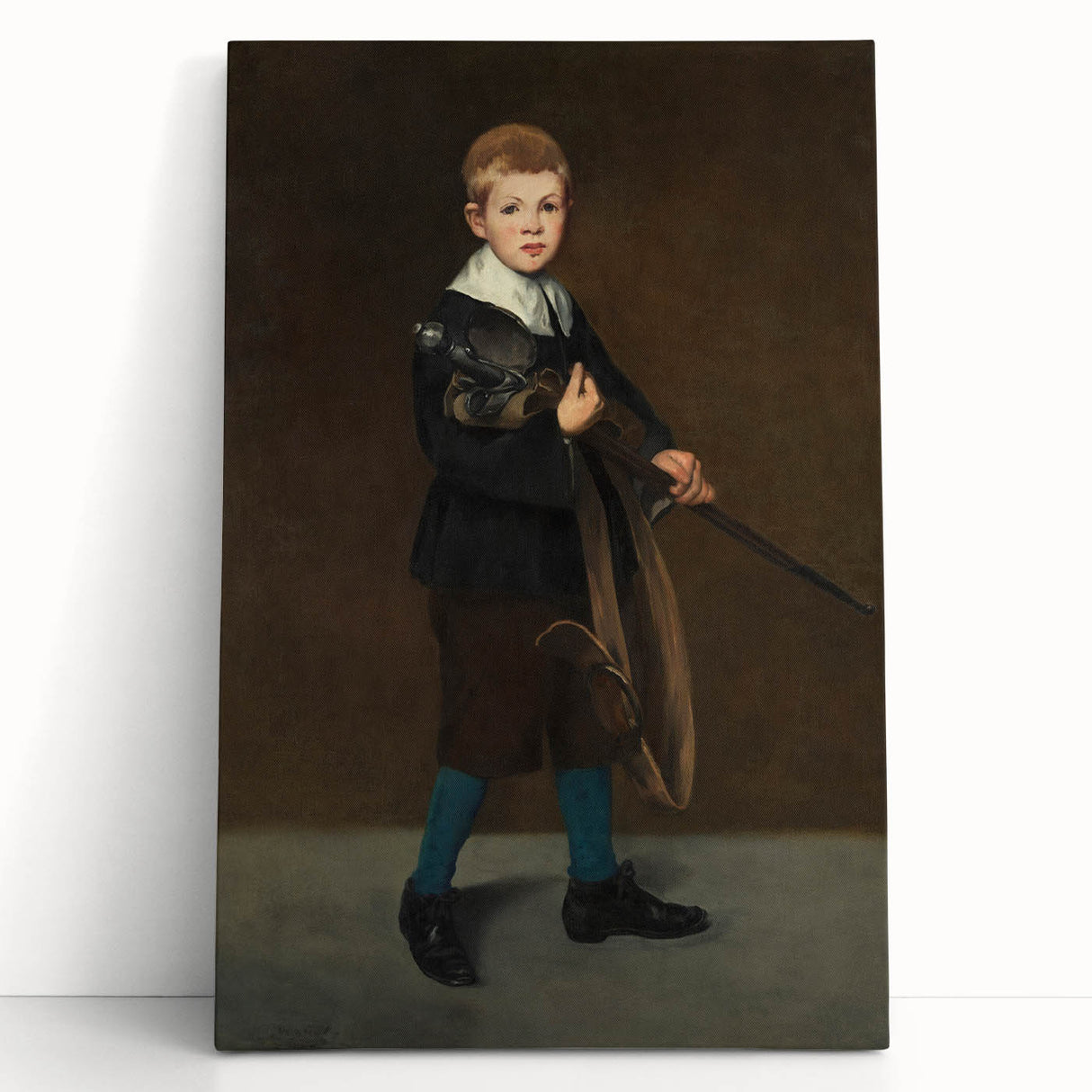 Édouard Manet's Boy with a Sword - Classic Impressionist Portrait Art