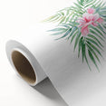 Girls Room Wall Art – Tropical Floral Watercolor Nursery Print