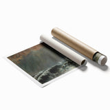 Dramatic Realism Seascape | Marine: The Waterspout by Courbet Print