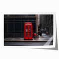 Extra large rolled print of London scenery with vibrant floral elements, ideal for art wall dining room.