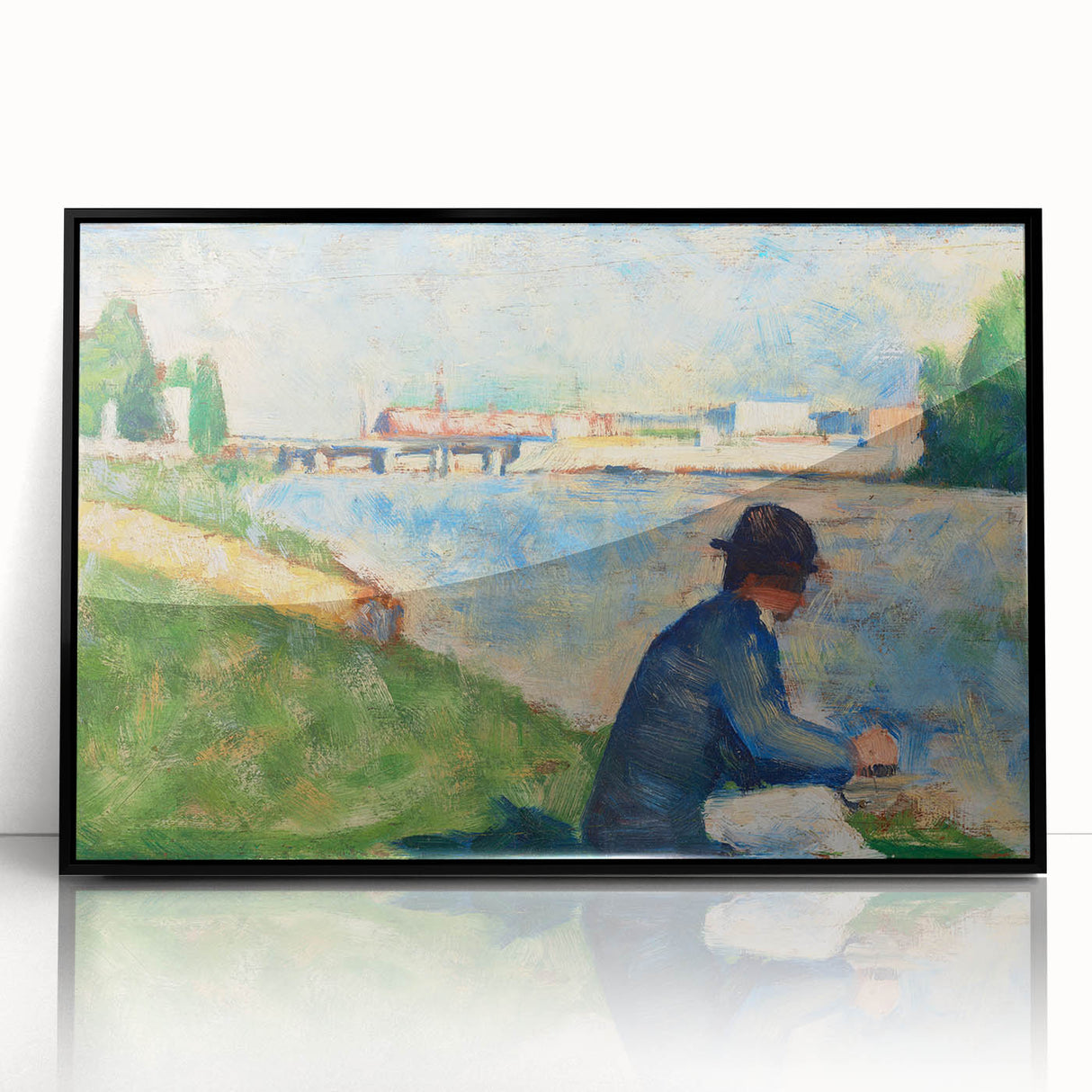 Impressionist Still Life - Vase of Flowers Wall Art Print