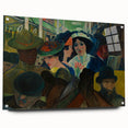 Abstract Modern Art: The Subway Scene - Vibrant Urban Style