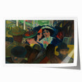 Abstract Modern Art: The Subway Scene - Vibrant Urban Style