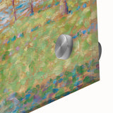 Impressionist Urban Scene - Street and Buildings Wall Art Print