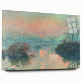 Impressionist Cityscape - Vibrant Street and Buildings Wall Art Print