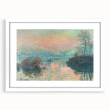 Impressionist Cityscape - Vibrant Street and Buildings Wall Art Print