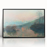 Impressionist Cityscape - Vibrant Street and Buildings Wall Art Print